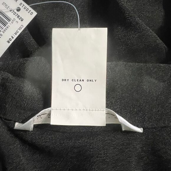 Max Studio Long Sleeve Button Down Shirt Women's Medium Green Collared NWT - Picture 6 of 6